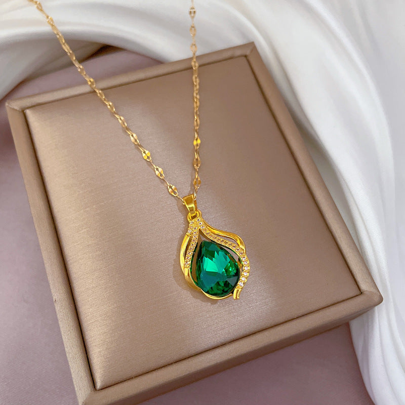 WIN | Collier « Brisa » vert