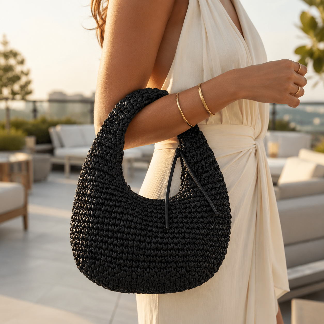 Olivette | Sac à bandoulière tissé