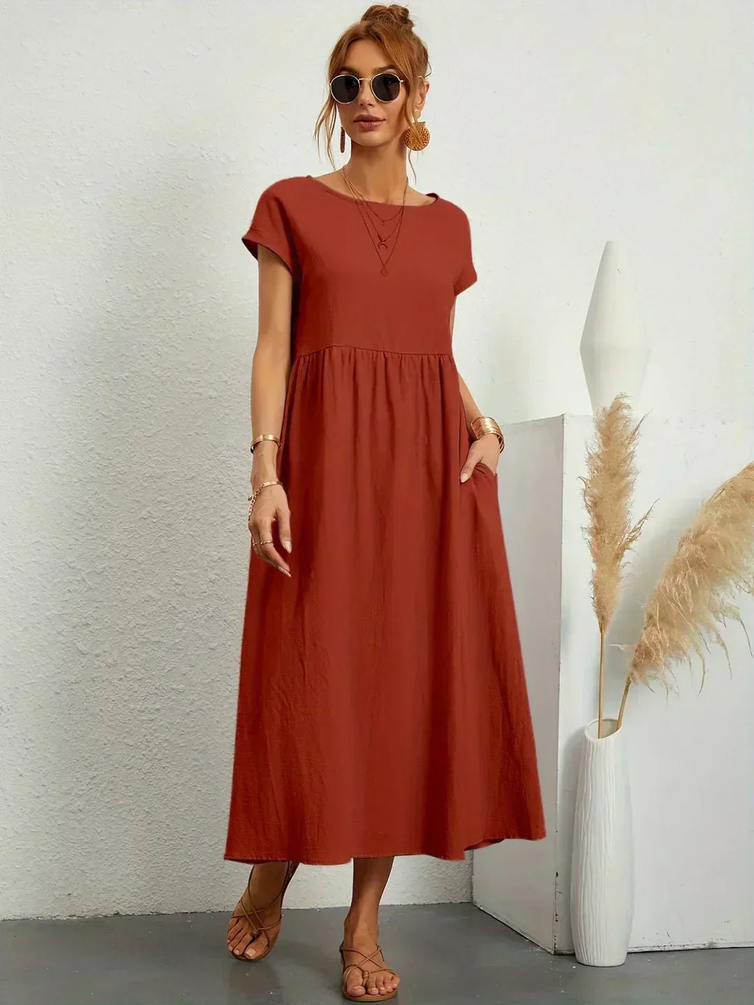 CALIRA | Robe midi