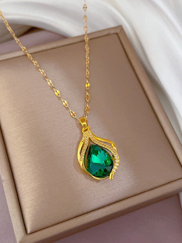 WIN | Collier « Brisa » vert