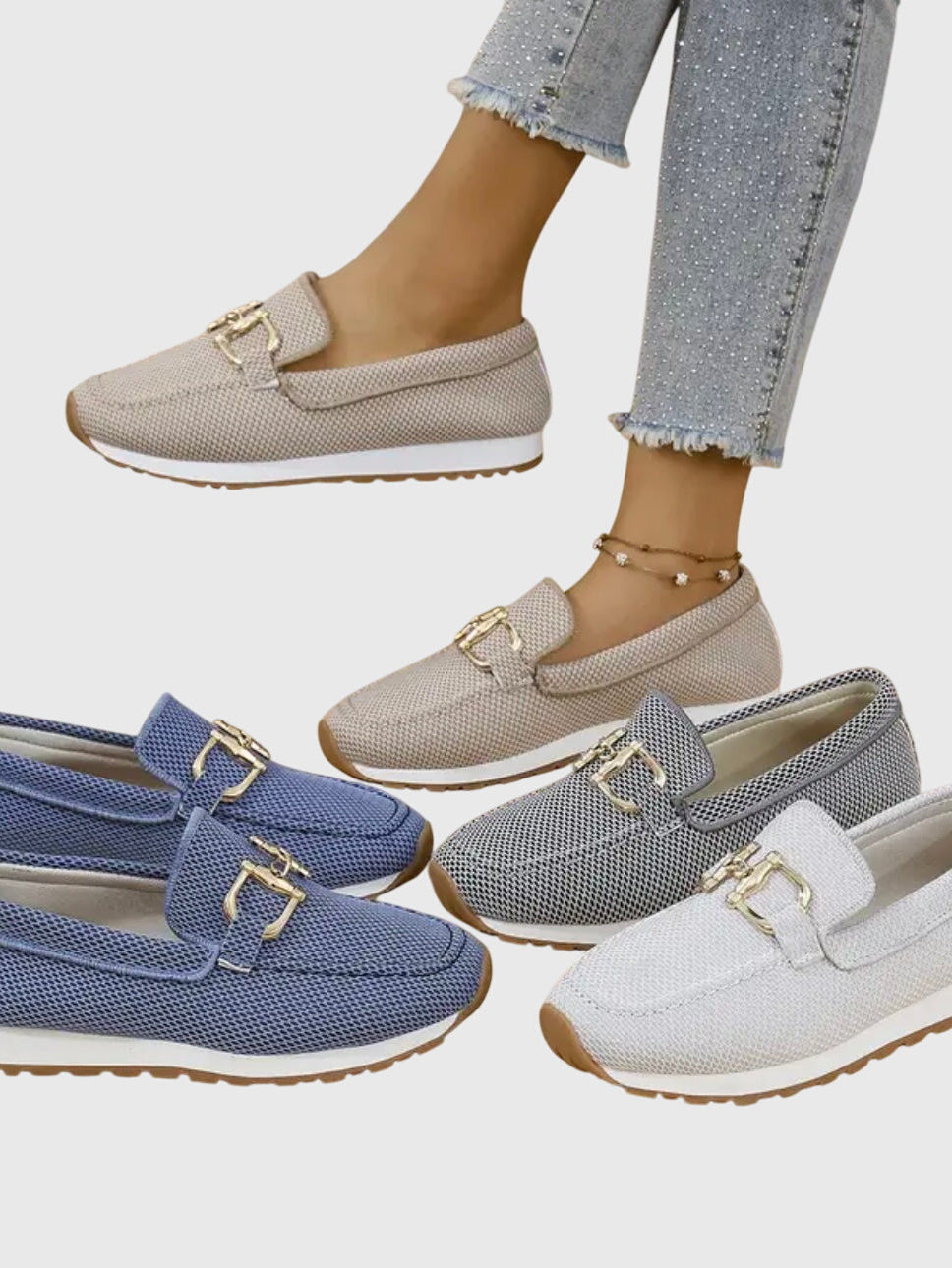 Lili - Baskets orthopédiques de type mocassins
