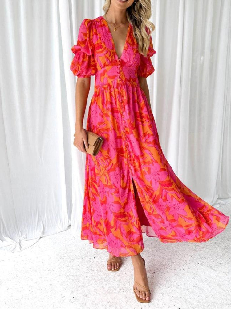 Armonia | Robe longue bagliore solare