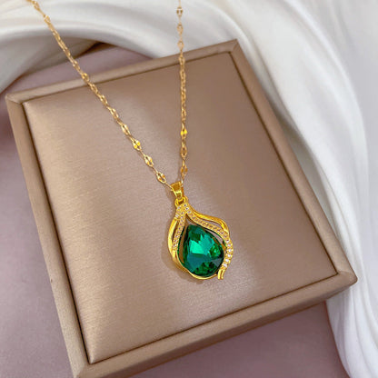 WIN | Collier « Brisa » vert