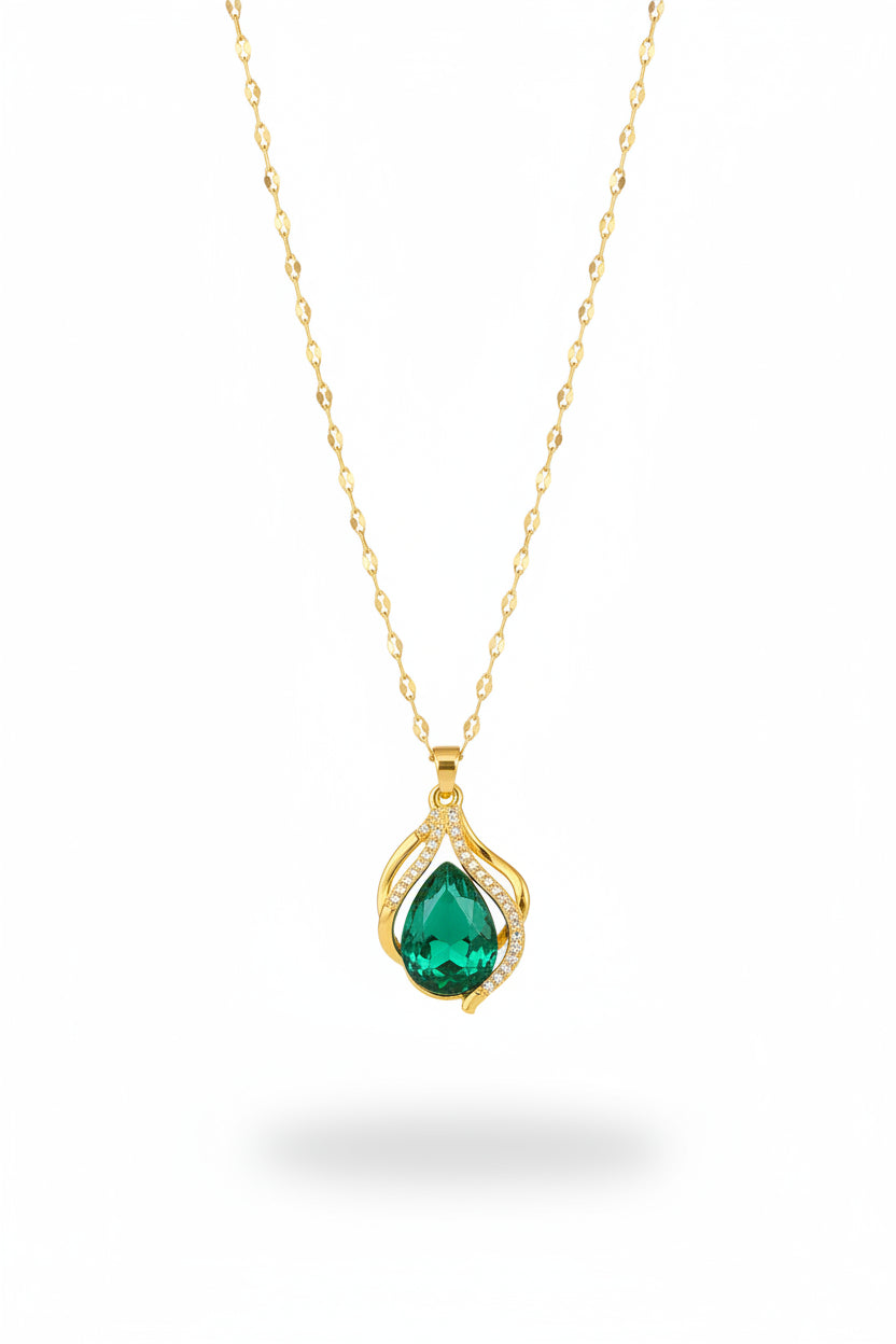 WIN | Collier « Brisa » vert