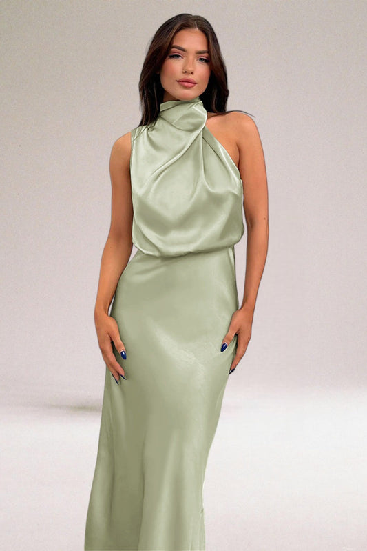 Elara™ | Robe de soirée élégante en satin