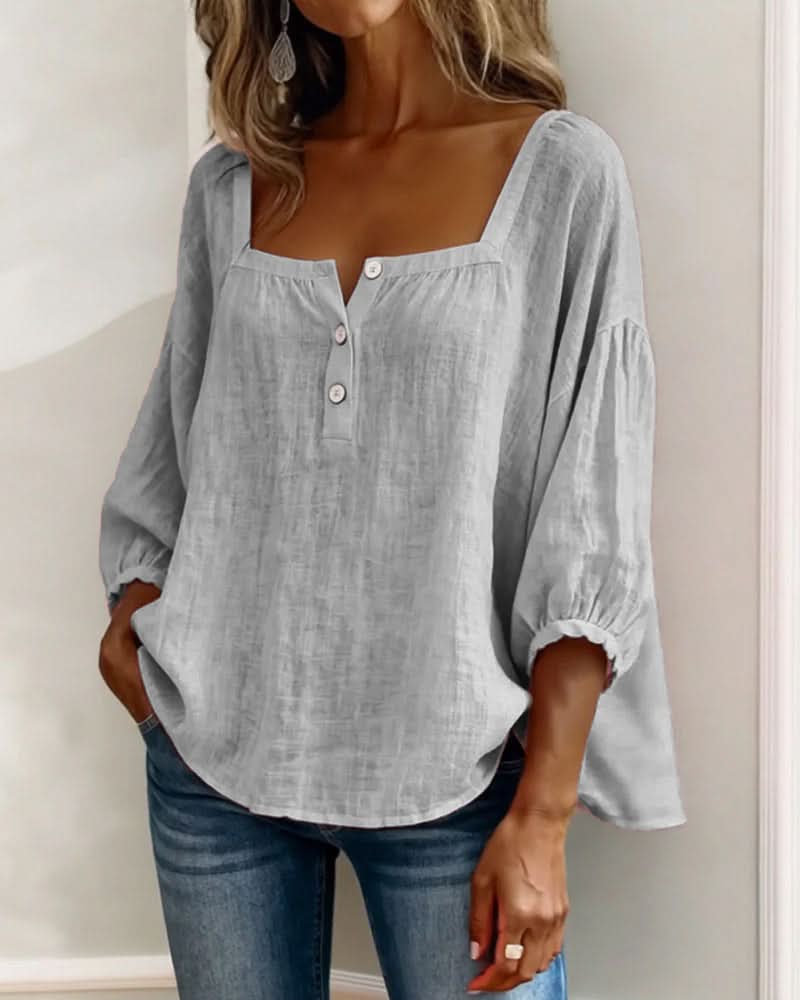FLORENCE | Blouse à manches bouffantes