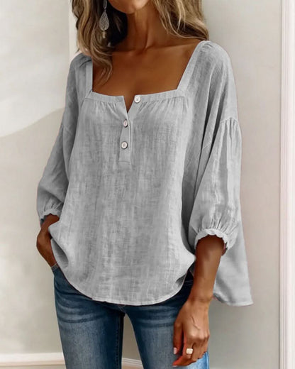 FLORENCE | Blouse à manches bouffantes
