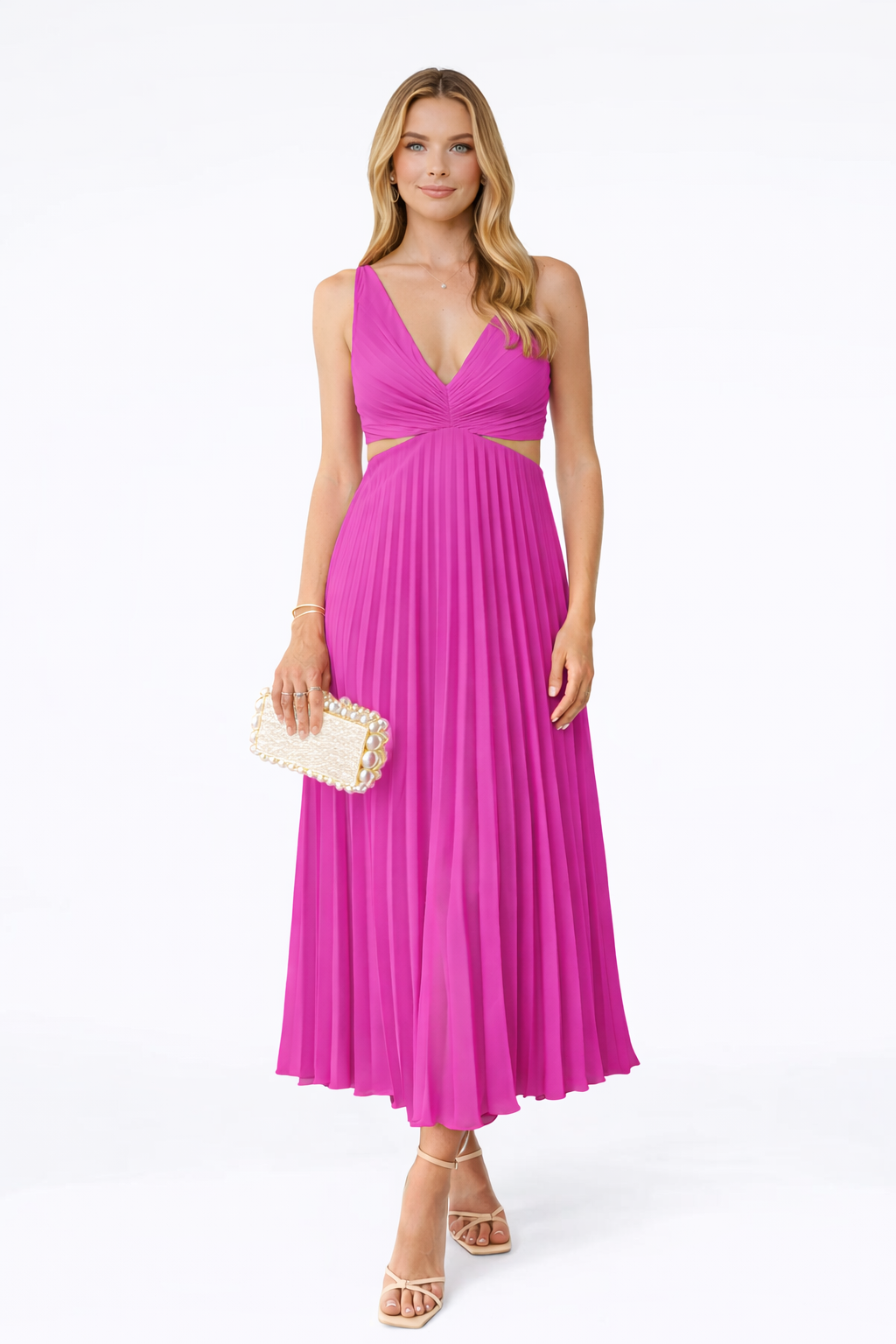 VIRELA | Robe drapée