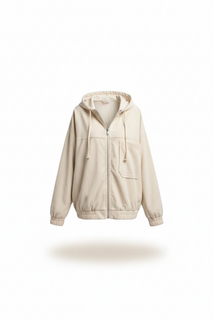 ORILISE | Sweat-shirt en velours côtelé