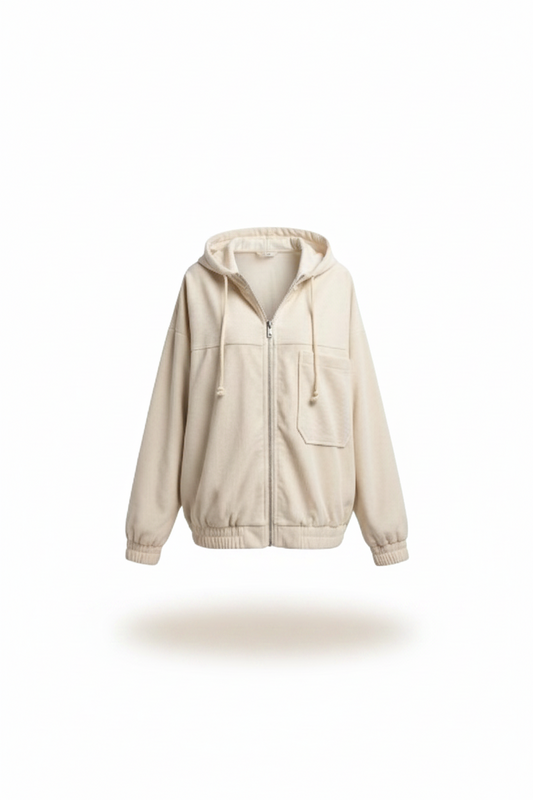 ORILISE | Sweat-shirt en velours côtelé