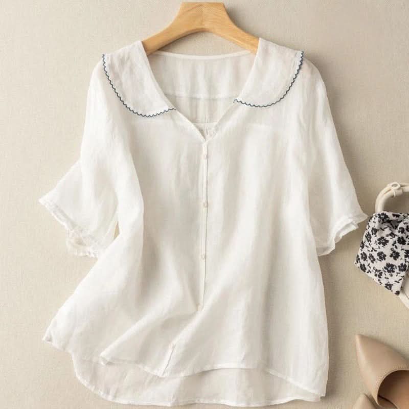 ADÈLE | Blouse en lin