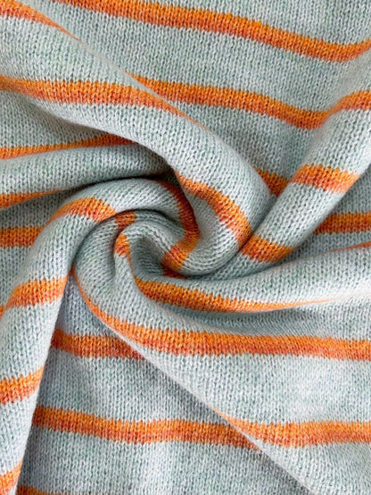 Mabel | Cardigan en maille rayée