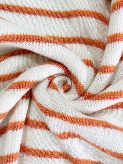 Mabel | Cardigan en maille rayée