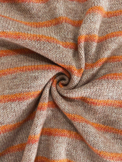 Mabel | Cardigan en maille rayée