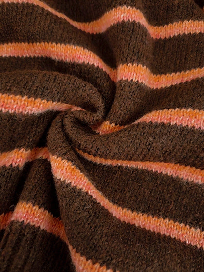Mabel | Cardigan en maille rayée