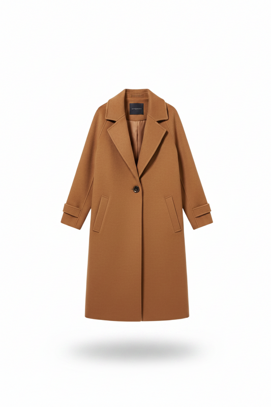 SOLANE | Manteau en laine classique