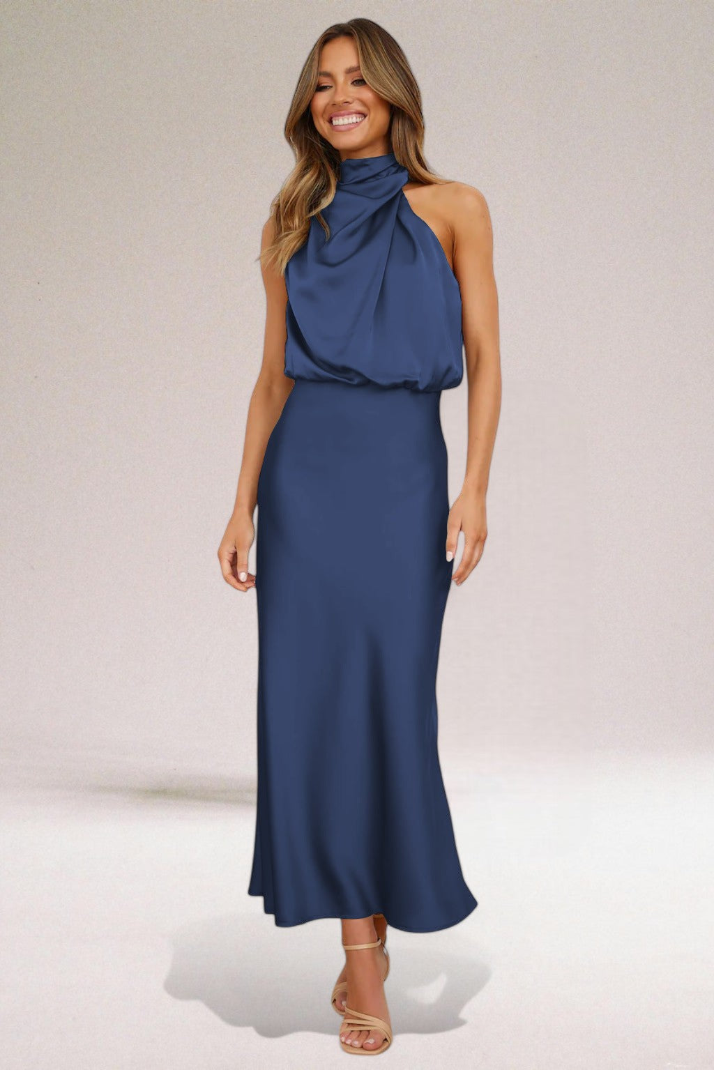 Elara™ | Robe de soirée élégante en satin