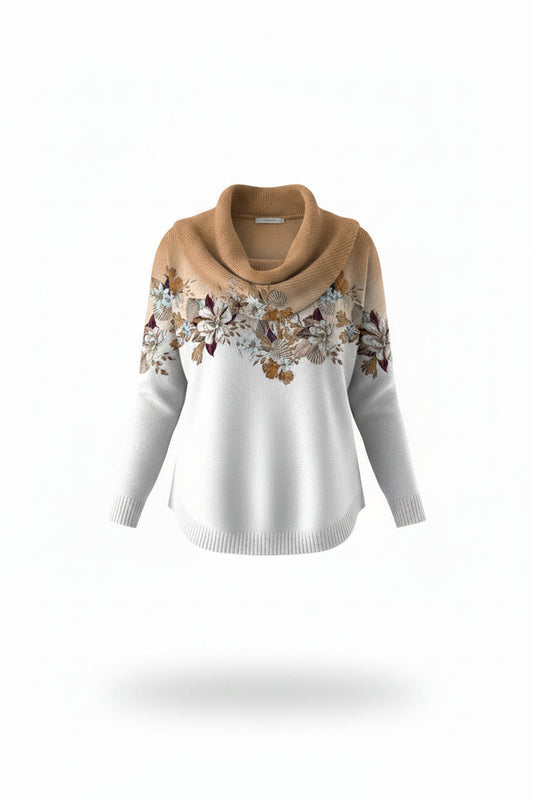 MIA |  Pull à col drapé