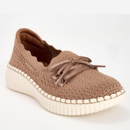 KALYRA™ ┃ Mocassins en tricot avec mousse viscoélastique