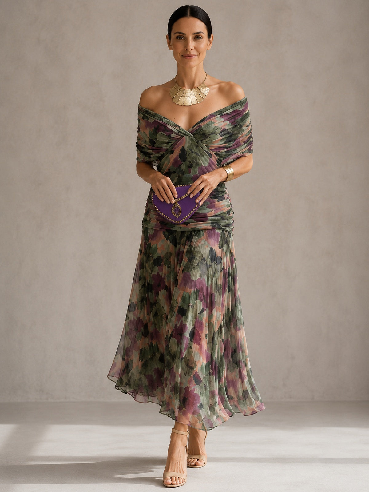 Hendrika | Robe de soirée Corail