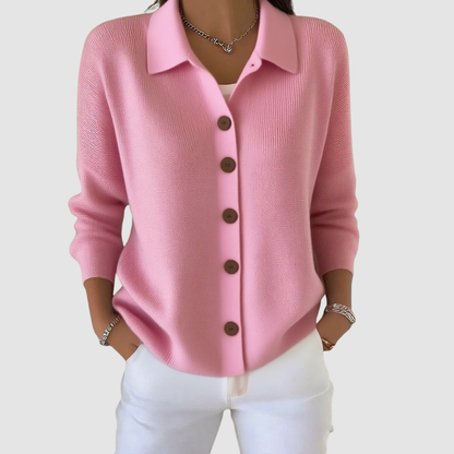 Riah™ | Cardigan en maille à boutons