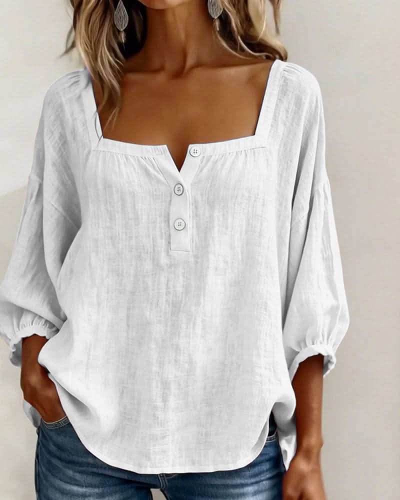 FLORENCE | Blouse à manches bouffantes