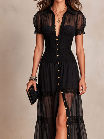 Gillian | Robe longue élégante
