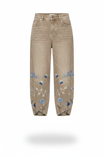 NORABELLE | Pantalon en lin artisanal