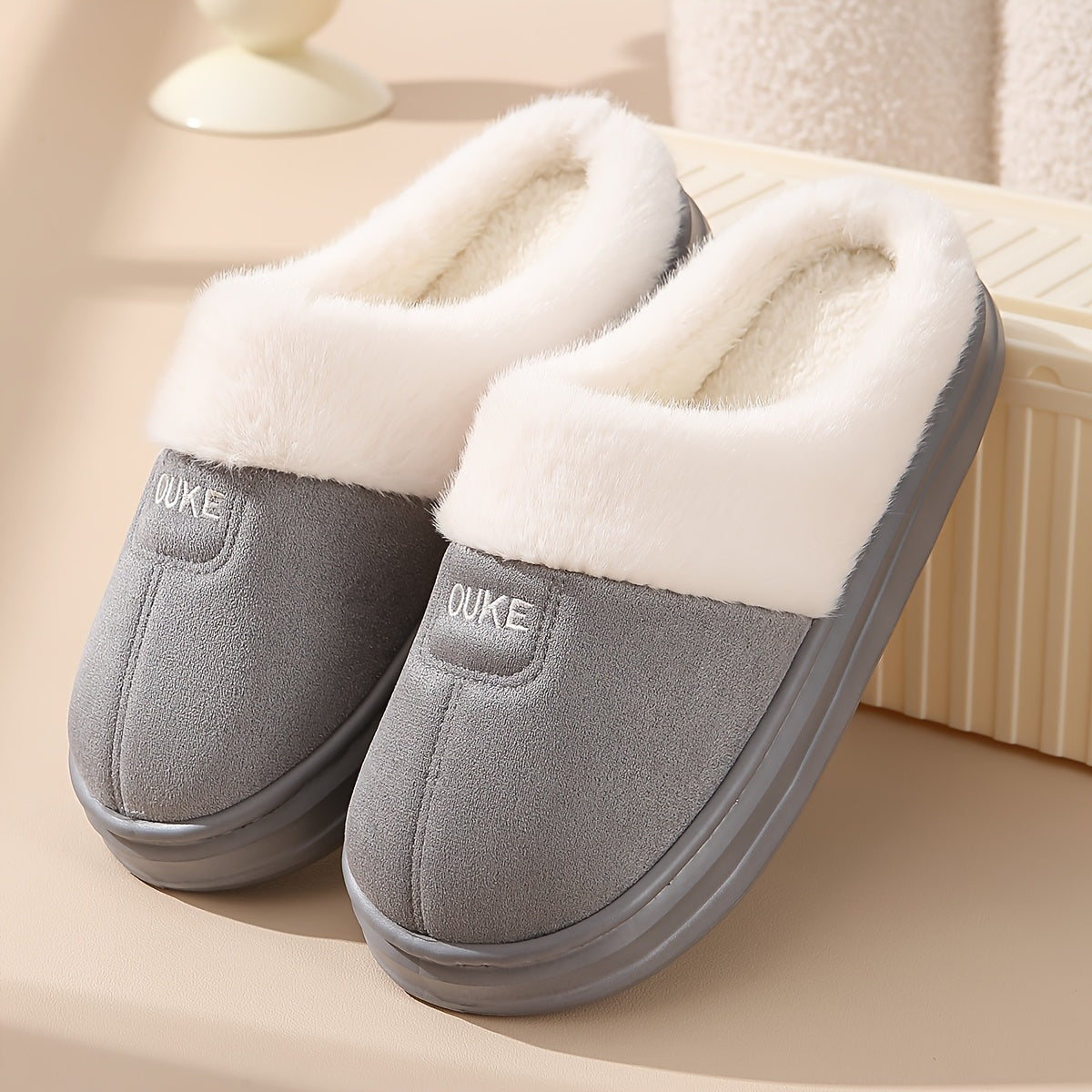 Fien – Pantoufle souple dotée d'une semelle intérieure confortable et amortissante