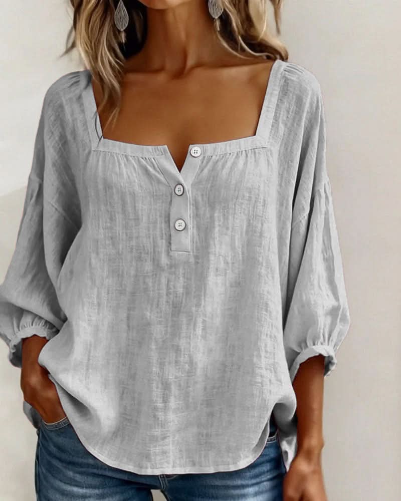 FLORENCE | Blouse à manches bouffantes
