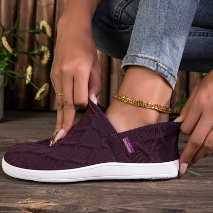 Fleur – Baskets minimalistes avec pointe extra-large et semelle souple