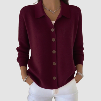 Riah™ | Cardigan en maille à boutons