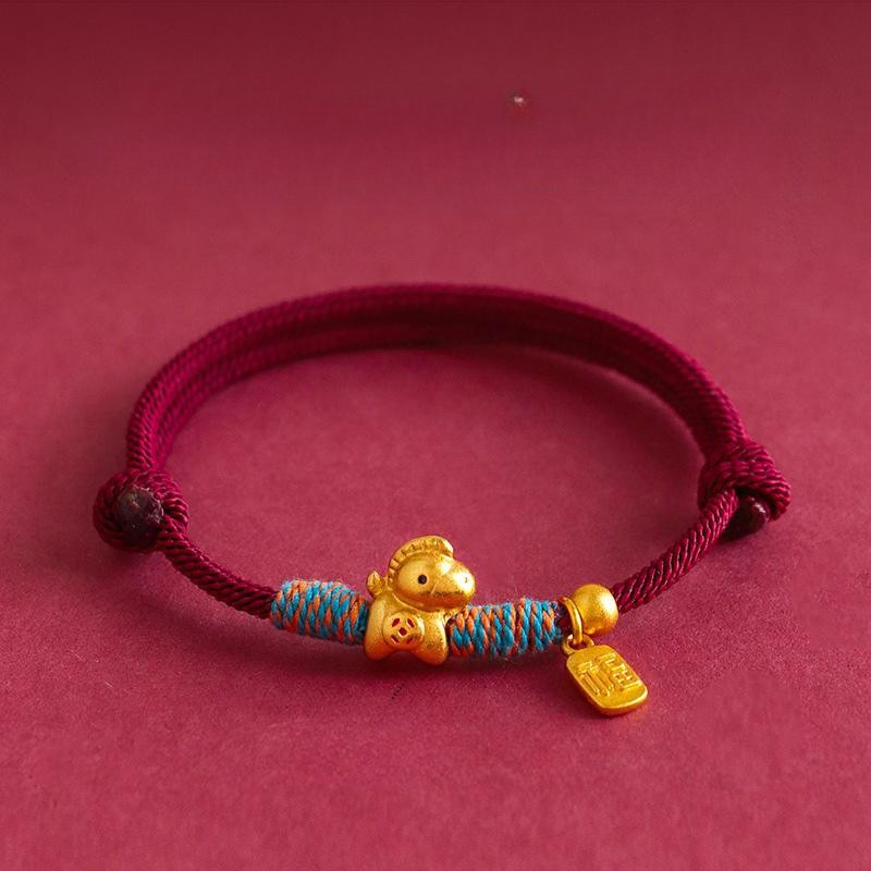 Bracelet porte-bonheur de l'Année du Cheval