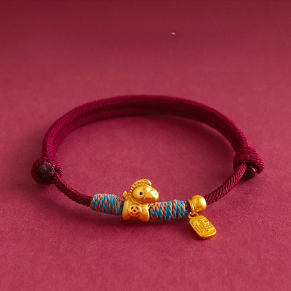Bracelet porte-bonheur de l'Année du Cheval