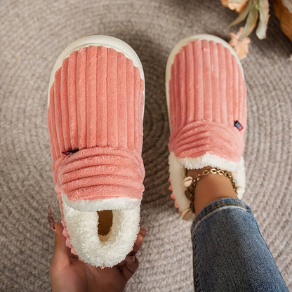 Vera – Chaussons douillets en tricot avec une doublure chaude