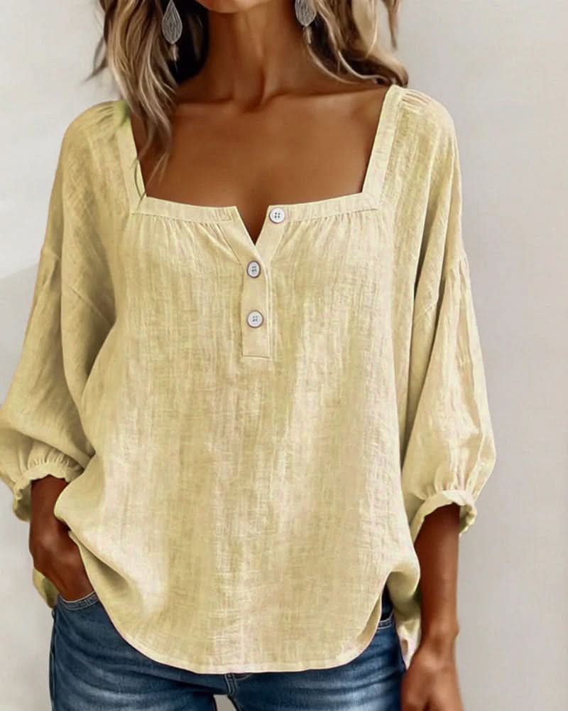 FLORENCE | Blouse à manches bouffantes