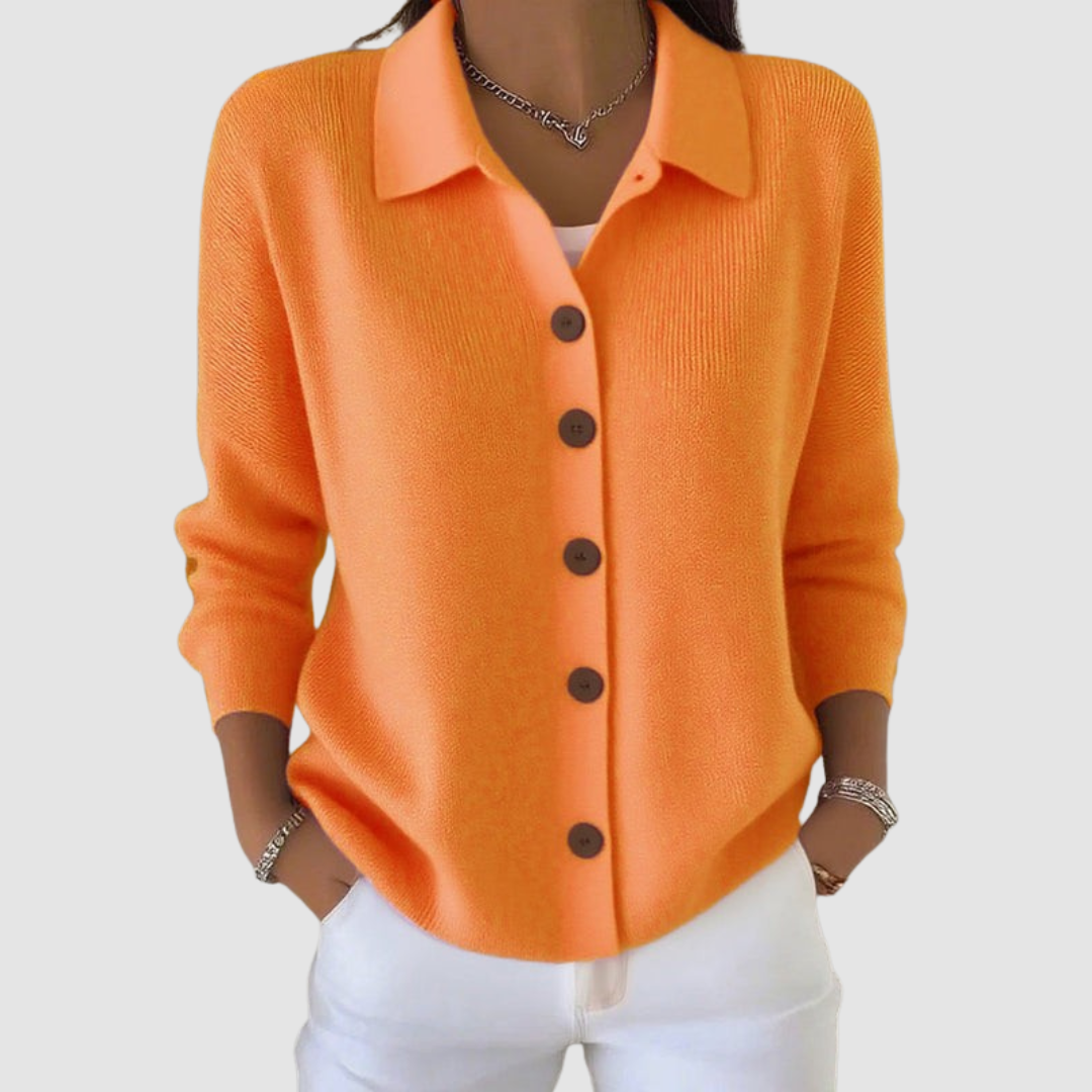 Riah™ | Cardigan en maille à boutons