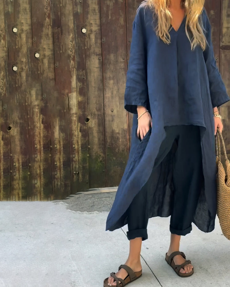 Céline | Ensemble Deux Pièces Élégant Printemps-Été