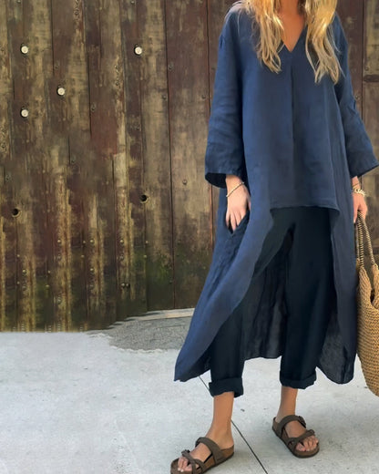 Céline | Ensemble Deux Pièces Élégant Printemps-Été