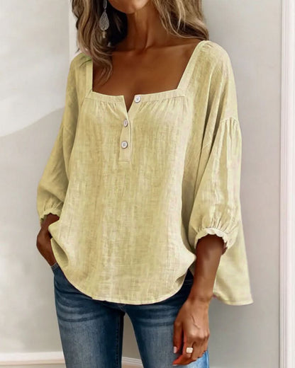 FLORENCE | Blouse à manches bouffantes