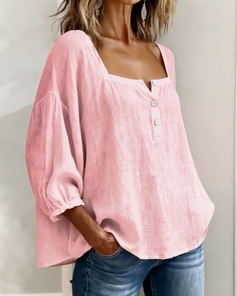 FLORENCE | Blouse à manches bouffantes