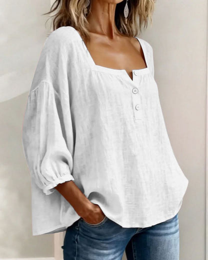 FLORENCE | Blouse à manches bouffantes