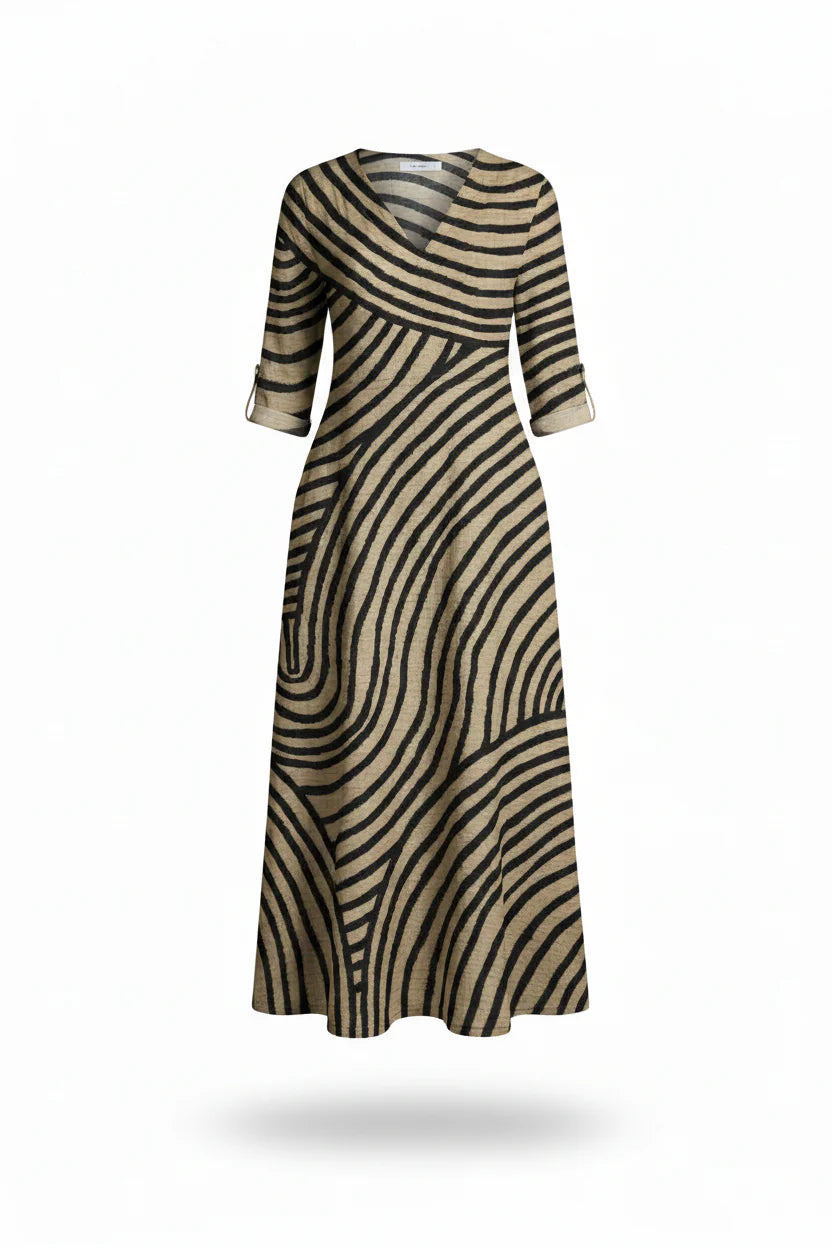 ZELVIA | Robe à rayures