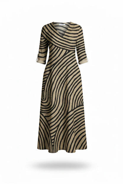ZELVIA | Robe à rayures