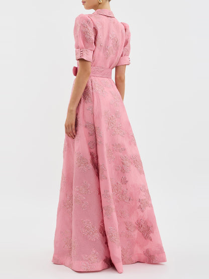 Aria™ | Robe à manches courtes bouffantes