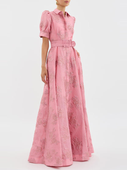 Aria™ | Robe à manches courtes bouffantes