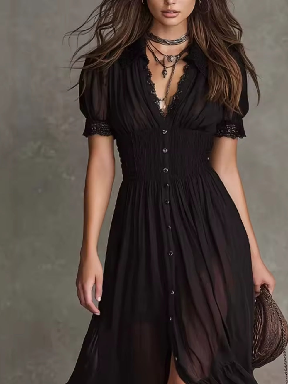 Lilian | Robe longue élégante