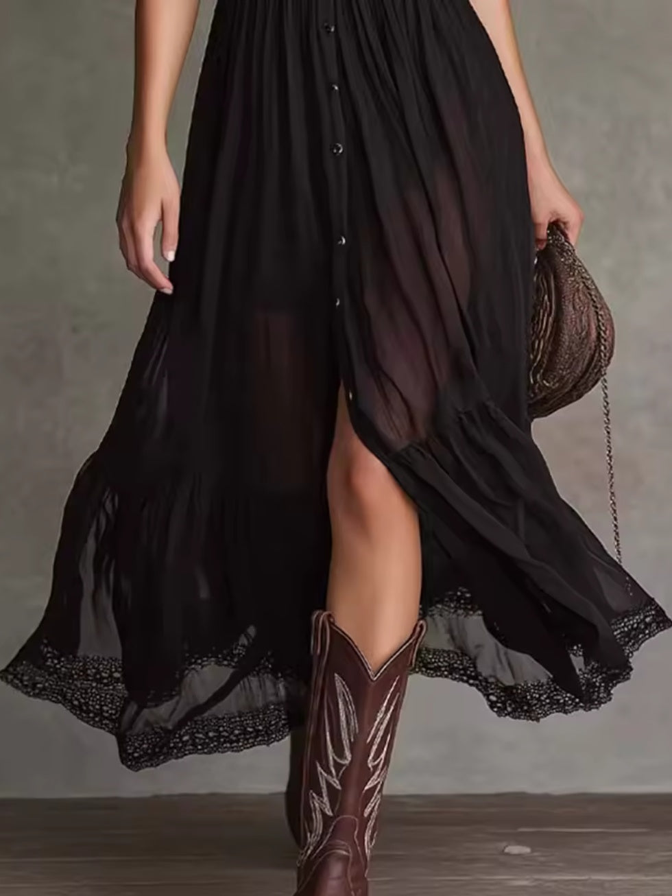 Lilian | Robe longue élégante