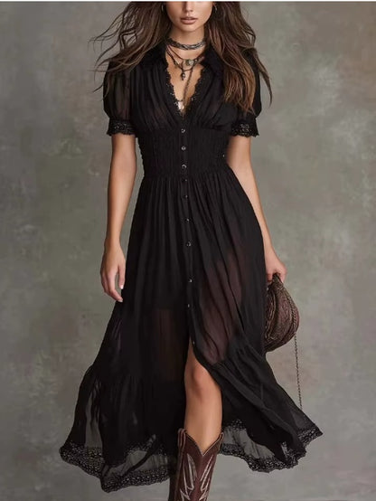 Lilian | Robe longue élégante
