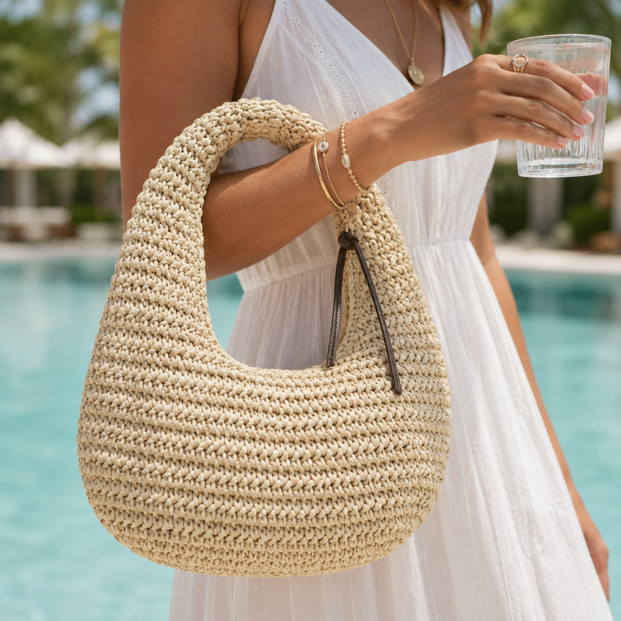 Olivette | Sac à bandoulière tissé